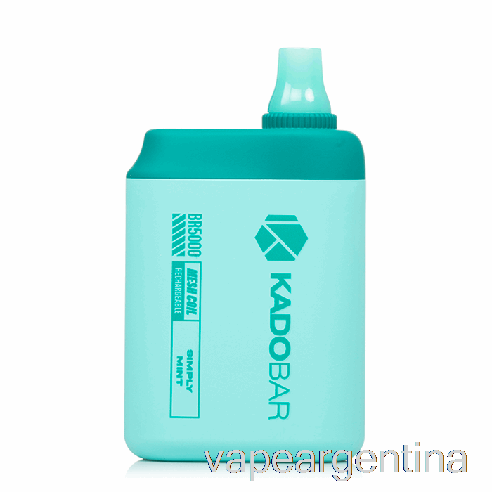 Kado Bar Br5000 Desechable Simplemente Menta Vape Descartable